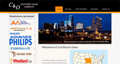 Desktop Screenshot of candoelec.com